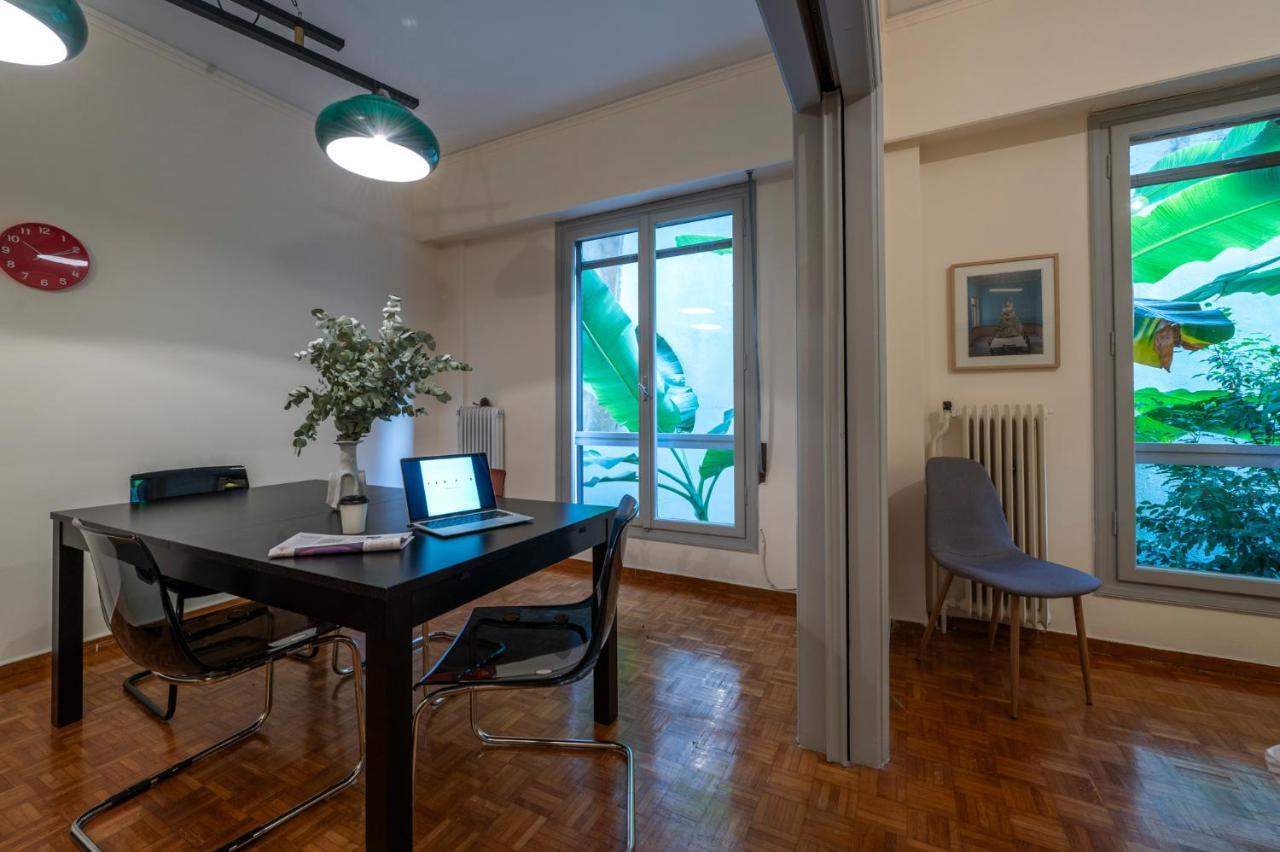 Tranquility Downtown Athens Apartamento Exterior foto